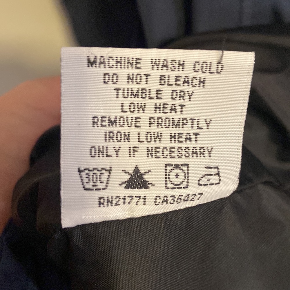 I Spiewak & Sons Womens SZ Med Utility/Rain Jacket w/hood Navy, EC, Durable! - Picture 8 of 17